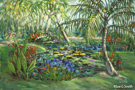 McKee Garden Pond in Sunshine