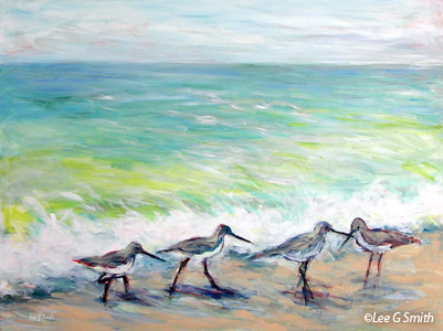 Sandpipers Four