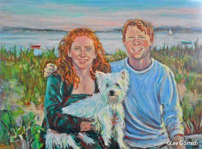 Jeff, Kate and Westie