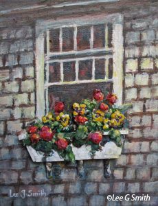 Petunias Window Flower Box