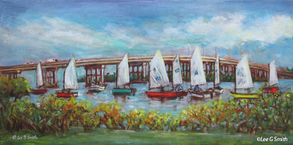 Youth Sailing Foundation Boats and Bridge