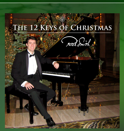 "The 12 Keys of Christmas" by Rich Smith (album cover). 